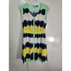 Beautiful Cynthia Rowley Sleeveless Midi Dress Spring Summer EUC